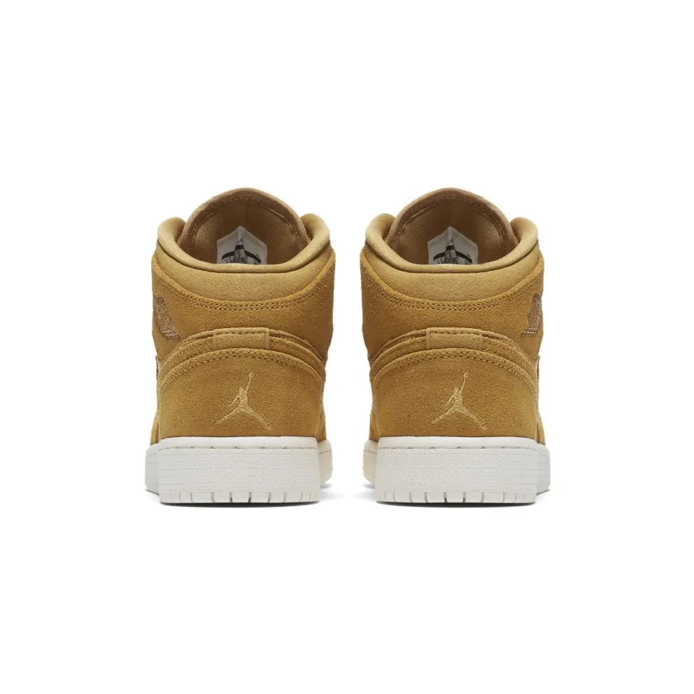 Jordan 1 Mid Golden Harvest Sail (GS) Golden Harvest/Sail (554725-725)