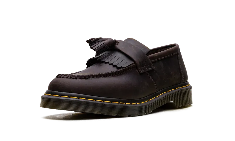 Dr Martens Adrian Crazy Horse Leather Tassel Loafers “Brown” (30917201)