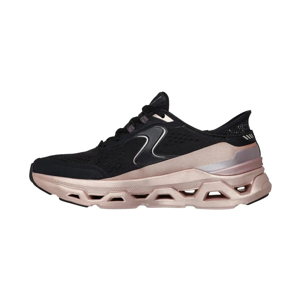 Skechers Slip-ins: Glide-Step Altus – Starlight Shine Sneaker Black/Roos Gold