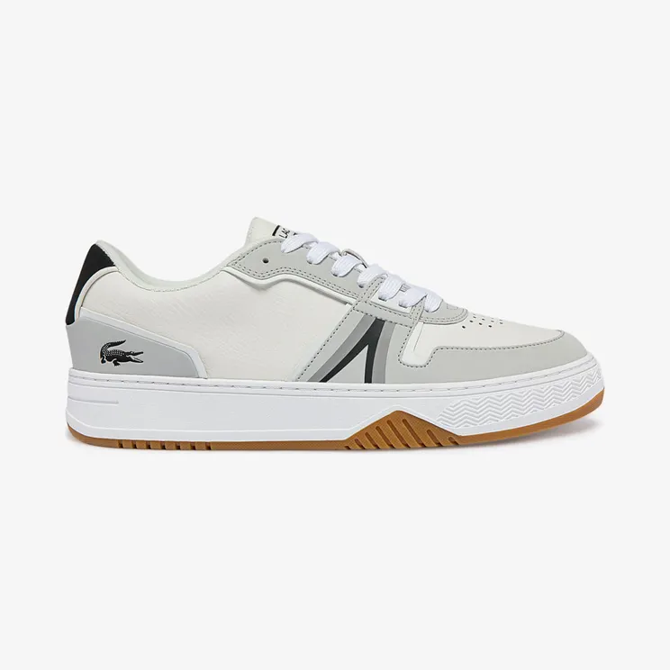 Lacoste L001 Leather Colour-Pop White / Black (43SMA0075-147)