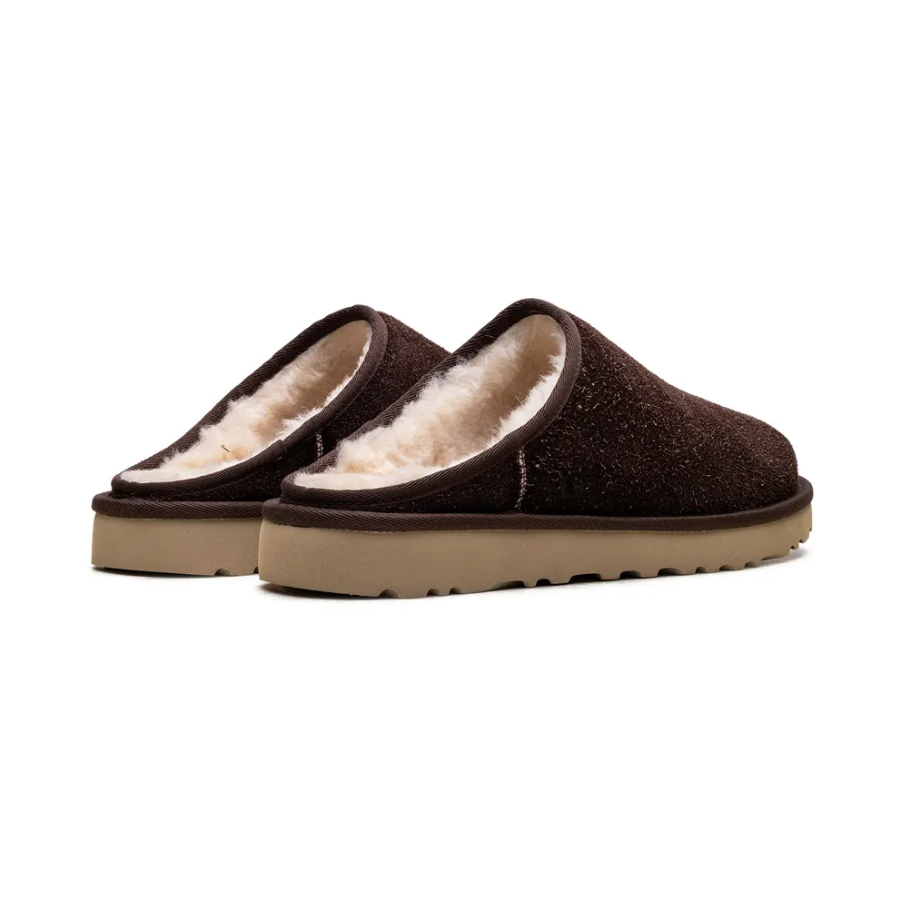 Ugg Classic Slip-On Shaggy Suede Slide “Burnt Cedar” (1153104-BCDR)