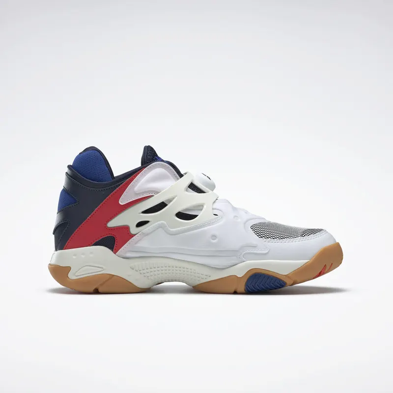 Reebok Pump Court White Navy Red White/Collegiate Navy-Chalk (Other Brands Other)
