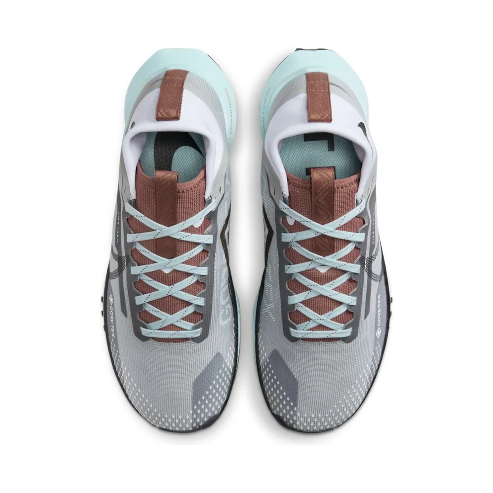Nike React Pegasus Trail 4 Gore-Tex “Light Smoke Grey Glacier Blue Football Grey Black” (DJ7929-005)