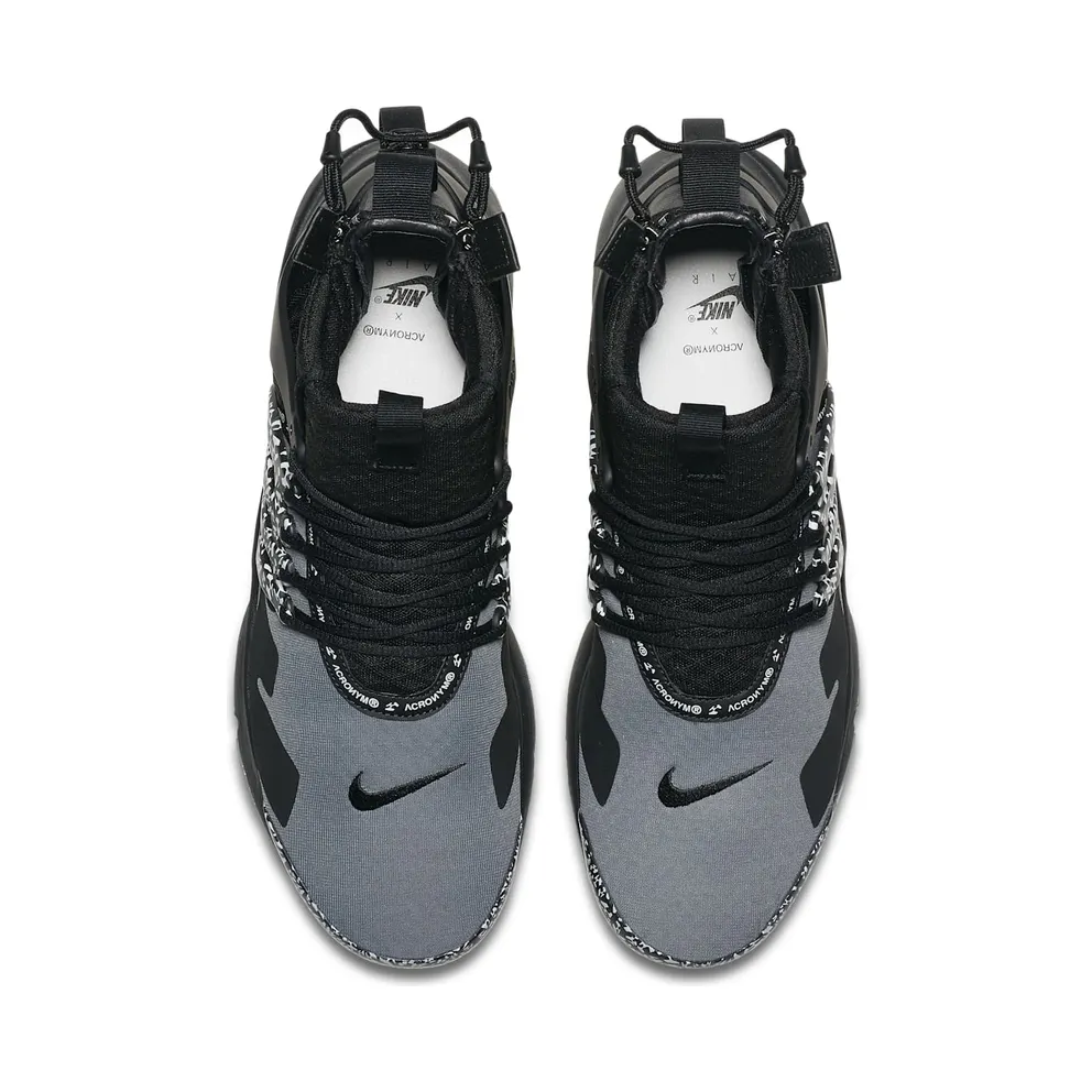 Nike x Acronym Air Presto Mid Cool Grey (2018) (AH7832-001)