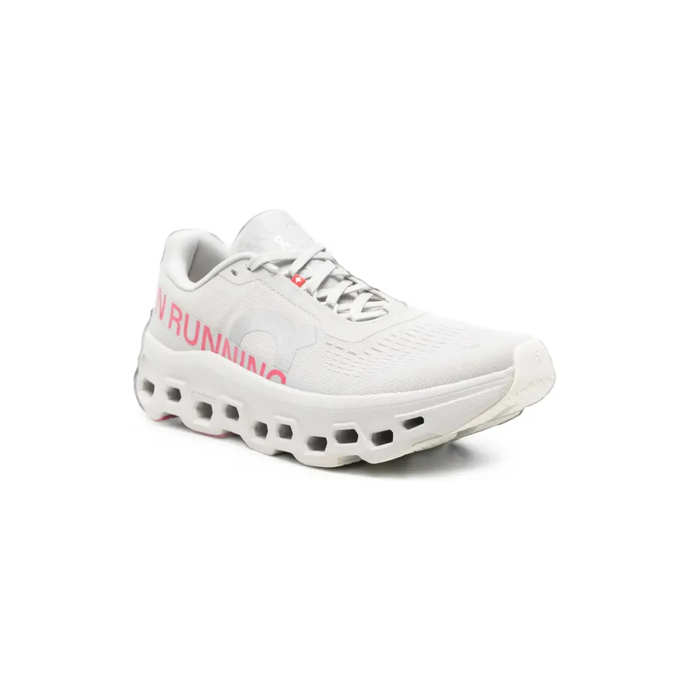 On Running Cloudmonster Logo-print “Grey” (3WF30485357)