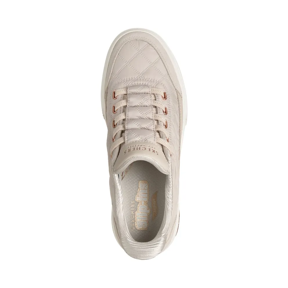 Skechers Slip-ins: Arch Fit Arcade – Cozy Fit Cuddle Steps Sneaker Off-White
