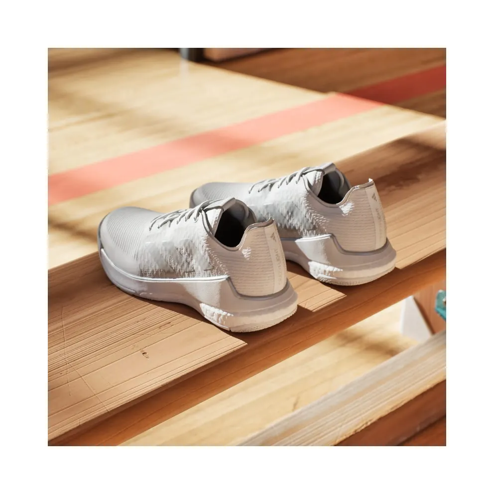 Adidas Crazyflight Volleyball Shoes Cloud White / Silver Metallic / Grey One (IG3970)