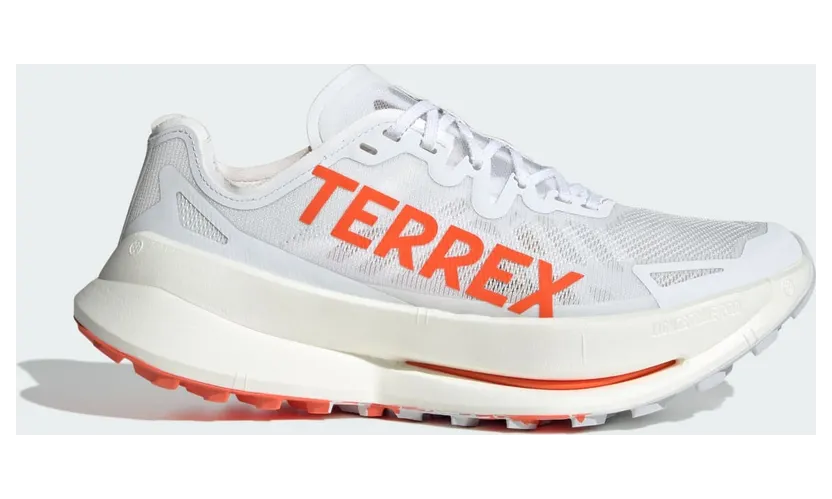 Adidas Terrex Agravic Speed Ultra Trail Running Cloud White / Impact Orange / Dash Grey (IH3764)