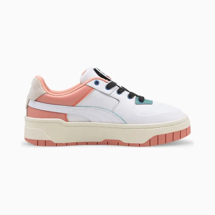 Puma Cali Dream Go For Wit/Roze (385716-01)