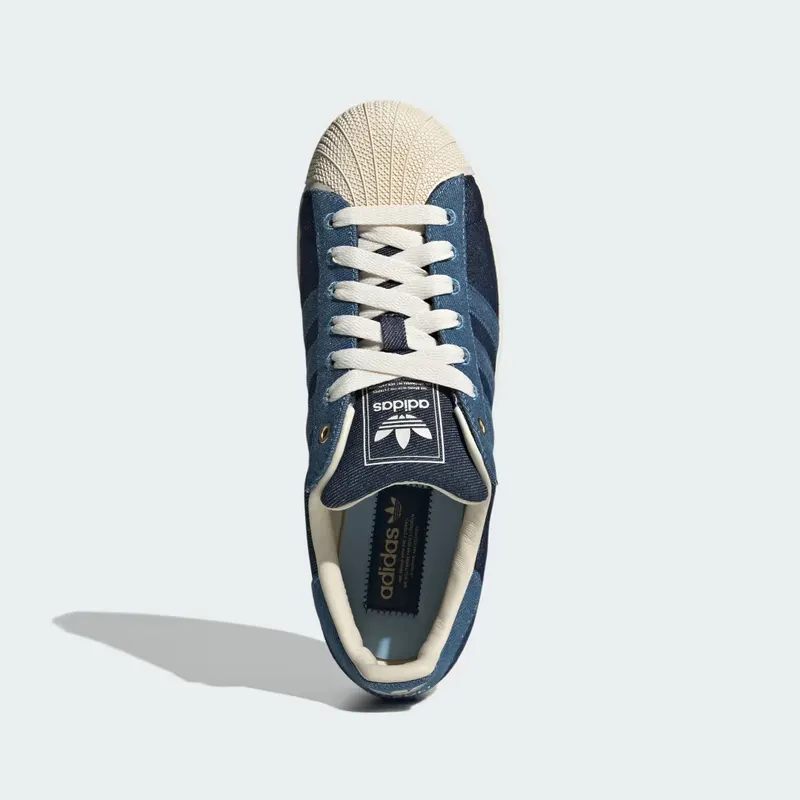 Adidas Superstar II Blue Denim / Indigo Denim / Cream White (LA1231)