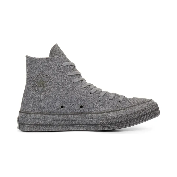 Converse J.W. Anderson x Chuck 70 Hi Top ‘Felt’ Quiet Shade/Quiet Shade/Black (162844C)