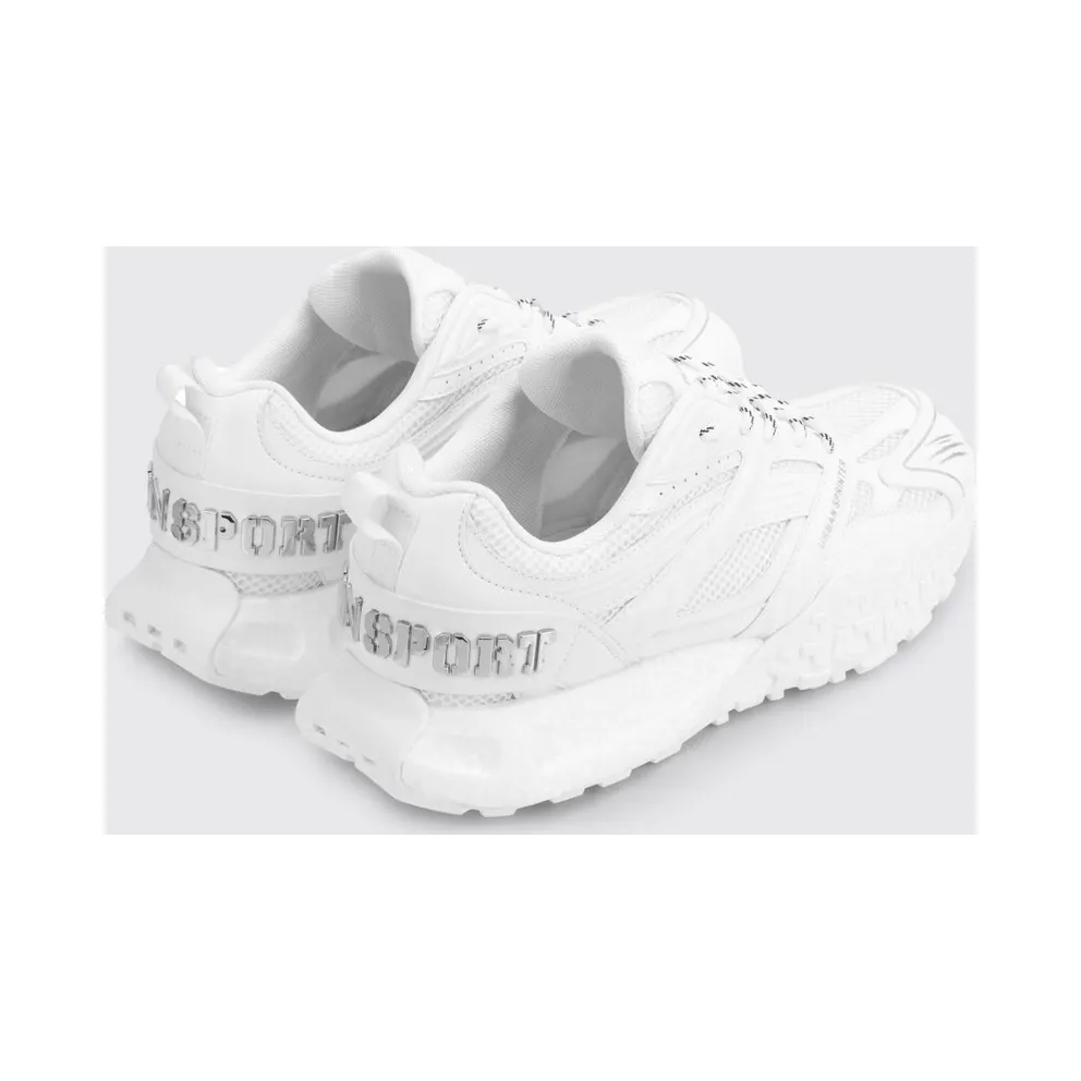 Plein Sport Urban Sprinter Mesh and Rubber White (SAFSUSC0933STE003N01)
