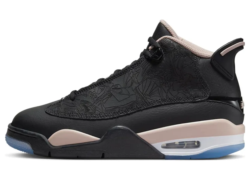Jordan Dub Zero GS “Black White Fossil Stone” (DV1360-021)