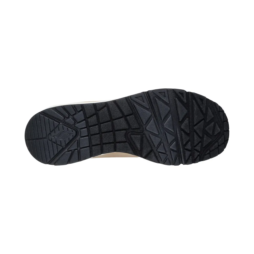 Skechers UNO – Stand On Air Sneaker Natuurlijk/Black