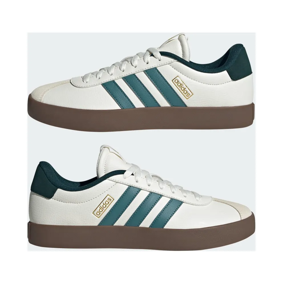 Adidas VL Court 3.0 Core White / Preloved Teal / Aurora Ivy (JR8635)