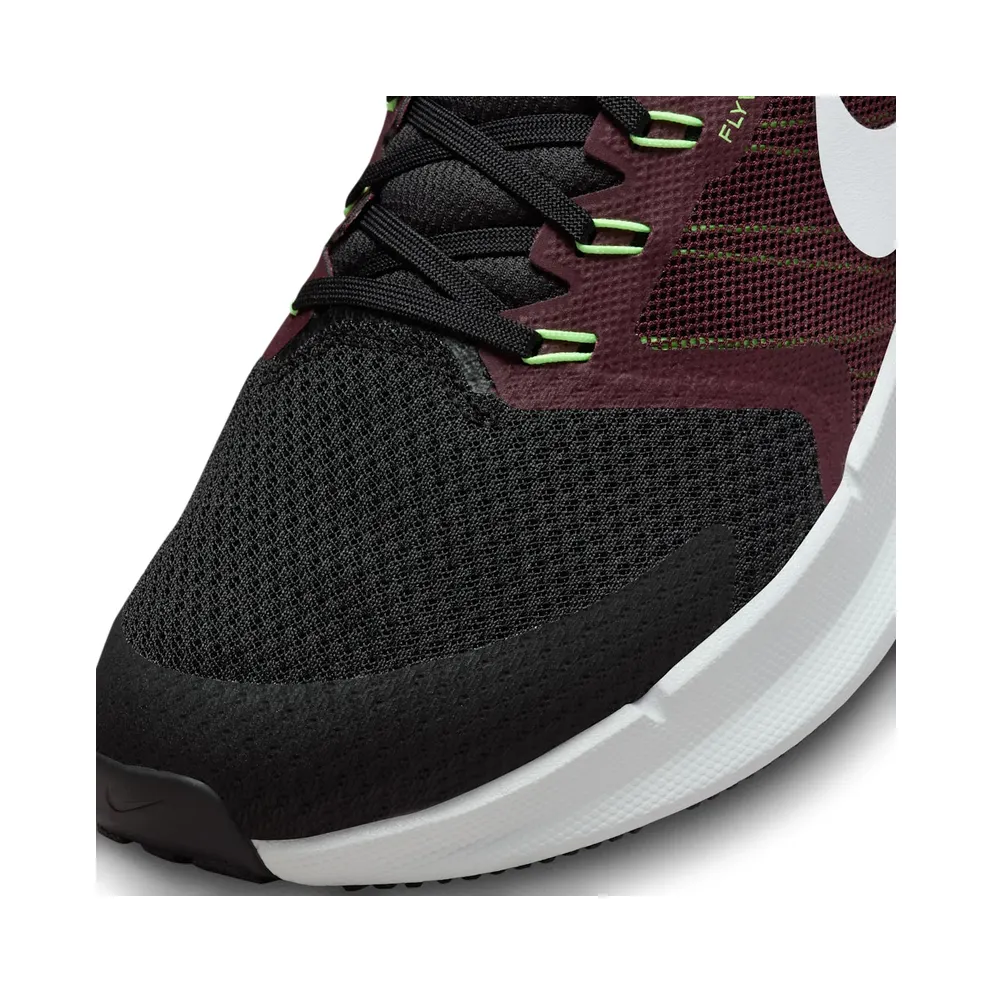 Nike Run Swift 3 Black Burgundy Crush Lime Blast Pure Platinum (DR2695-007)