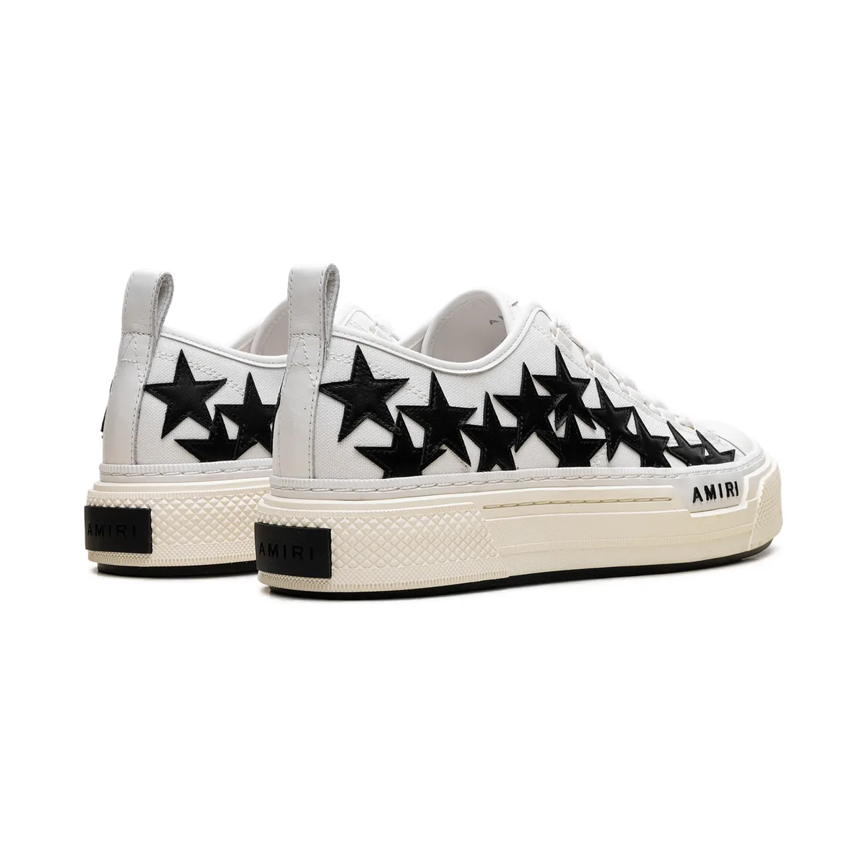 Amiri Stars Court Low “WHITE / BLACK” (PXMFS004-111) (2)