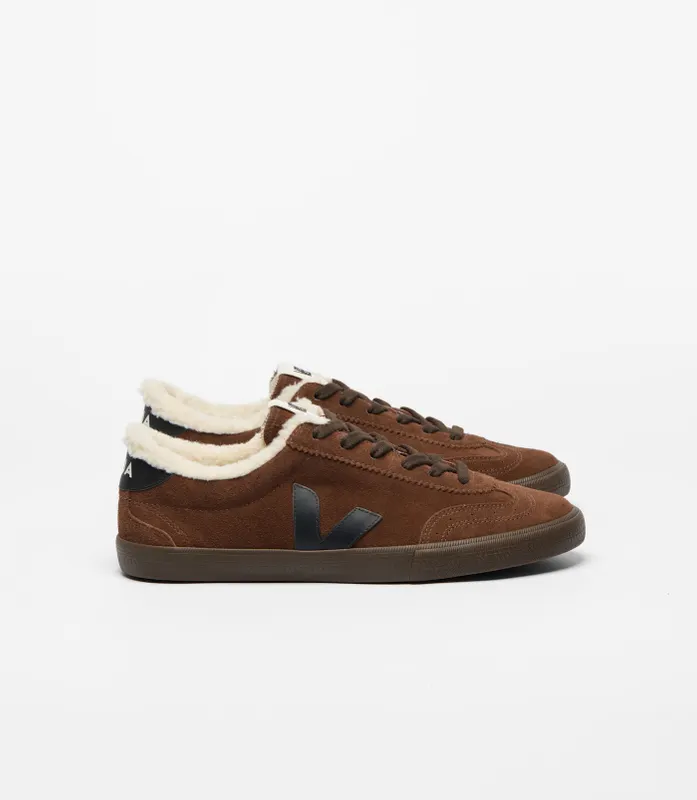 Veja Volley Suede with Shearling-Lined Interior Hazel (VU0321470)