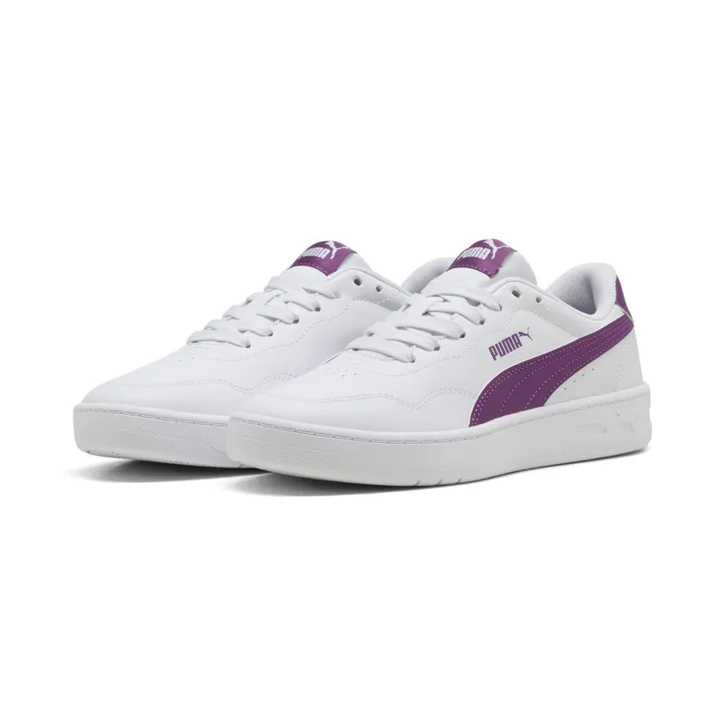 Puma Court Lally “Puma White / Plum Wine” (400367_14)