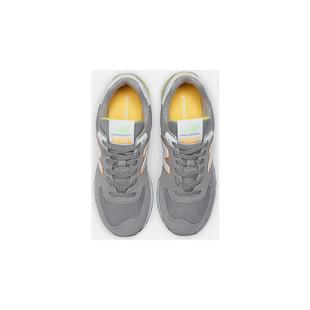 New Balance New Balance Grey/Yellow (WL574CM2)