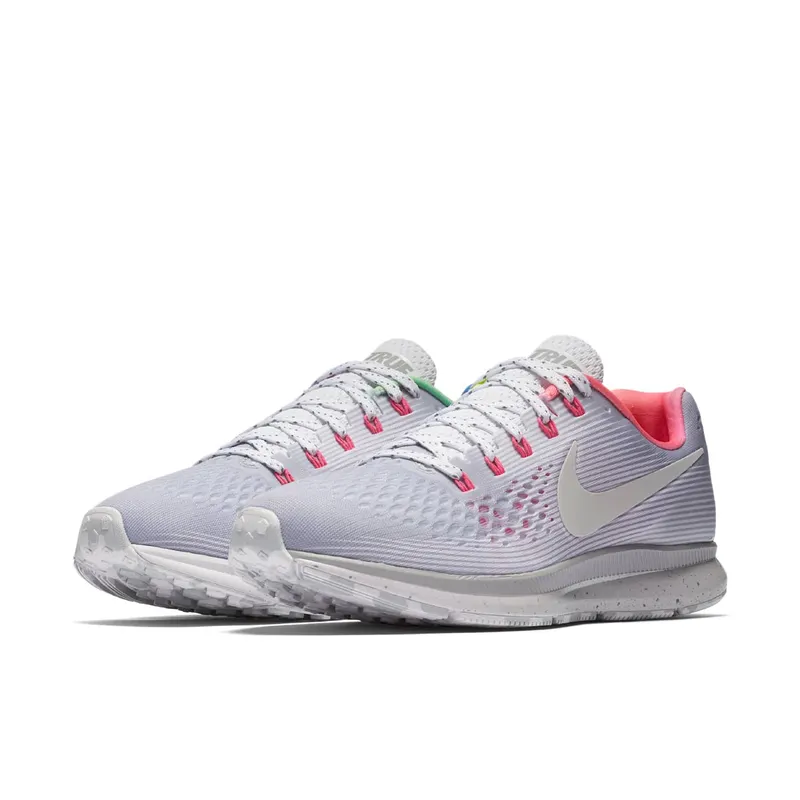 Nike Air Zoom Pegasus 34 Be True (2017) Pure Platinum/White-Pink Blast (899475-001)
