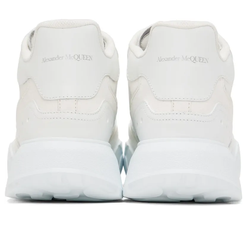 Alexander McQueen White New Court Low-Top Sneakers (708082WICD6) (2)