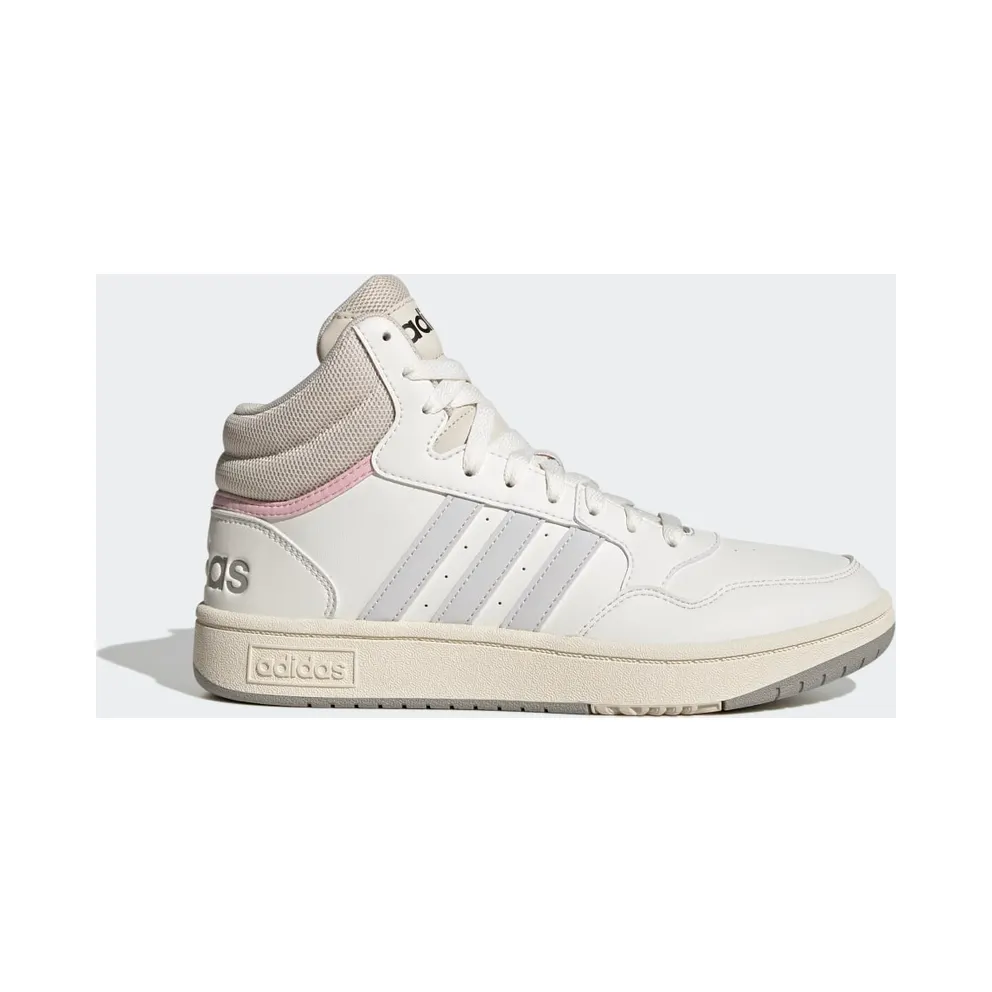 adidas Hoops 3.0 Mid Classic Schuh Cloud White / Dash Grey / Aluminium (GZ4560)