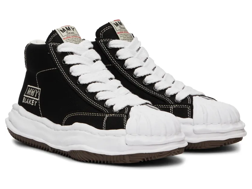 Miharayasuhiro Black Blakey OG High Sneakers (A08FW736) (4)
