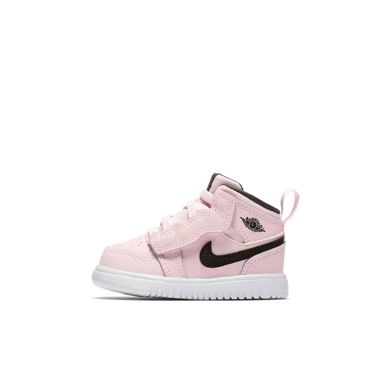Jordan 1 Mid Alt Pink Black (TD) Pink/Black-White (AT4613-601)
