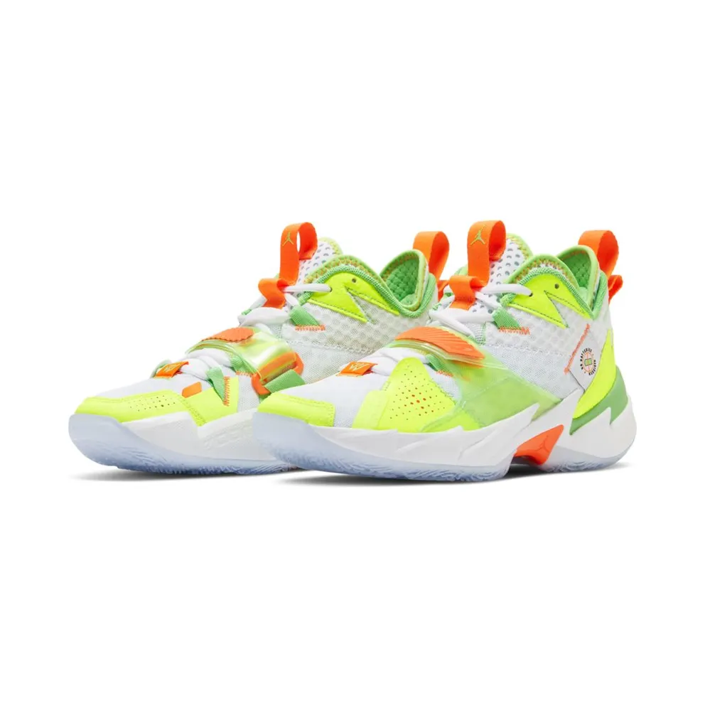 Jordan Why Not Zer0.3 Splash Zone White/Green-Orange-Volt (CZ3616-100)
