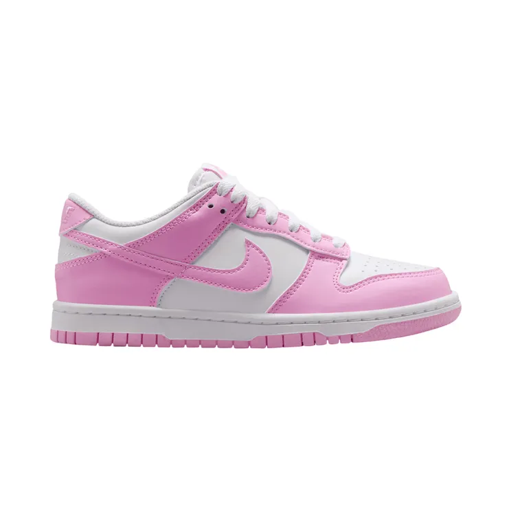 Nike Dunk Low White Pink Rise