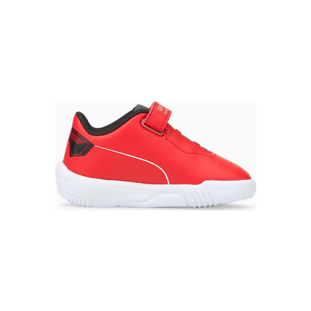 Puma Scuderia Ferrari Drift Cat Delta Baby Motorsportschuhe Rot/Weiß (306898-05)