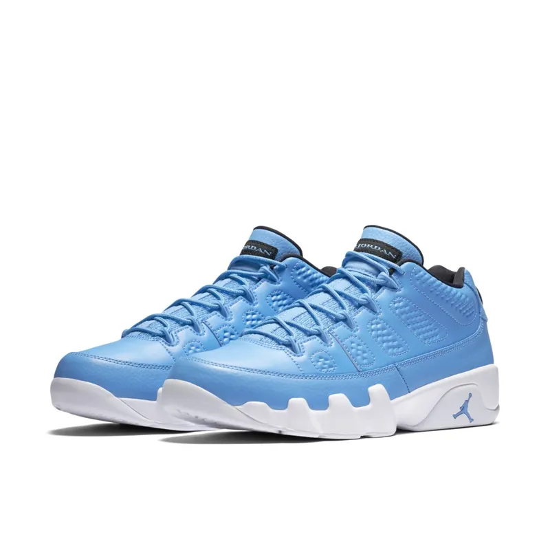 Jordan 9 Retro Low Pantone University Blue/White/Black (832822-401)