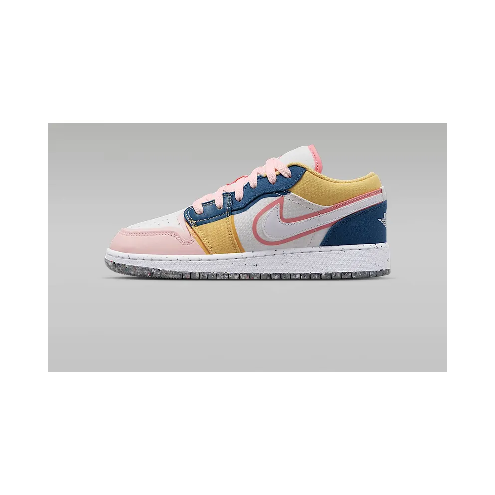 Air Jordan 1 Low SE GS “Multicolor Canvas” (DV1323-100)