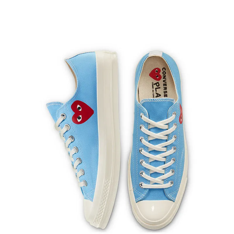 Converse Chuck Taylor All-Star 70s Ox Comme des Garcons Play Bright Blue (2020) (168303C)