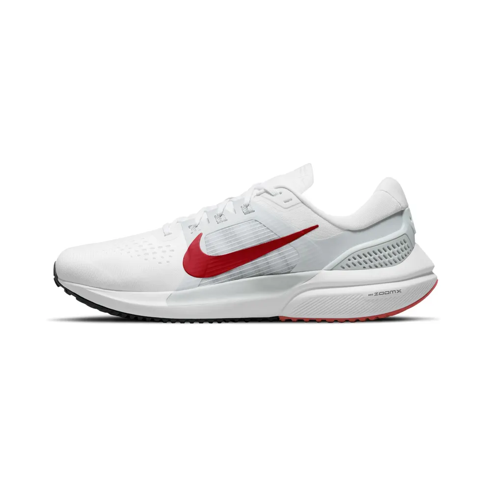 Nike Air Zoom Vomero 15 “White / Pure Platinum / Wolf Grey / Chile Red” (CU1855-103)