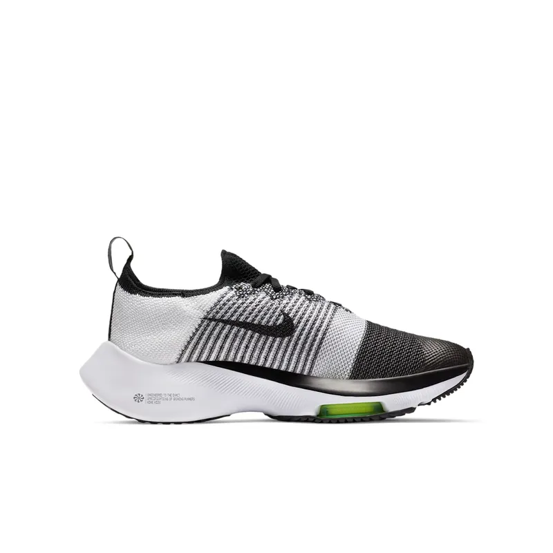 Nike Air Zoom Tempo Next% Black White (GS) Black/Volt-White (CJ2102-001)