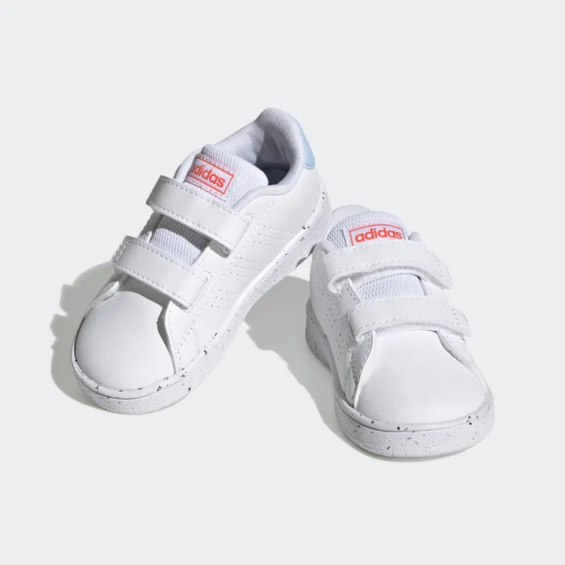 Adidas adidas x Disney Advantage Moana Hook-and-Loop Cloud White / Blue Dawn / Semi Impact Orange (GZ9467)