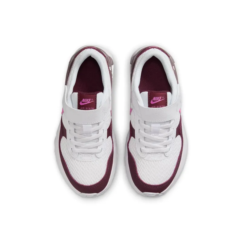 Nike Air Max SYSTM White Burgundy Crush Violet Ore Playful Pink (DQ0285-116)