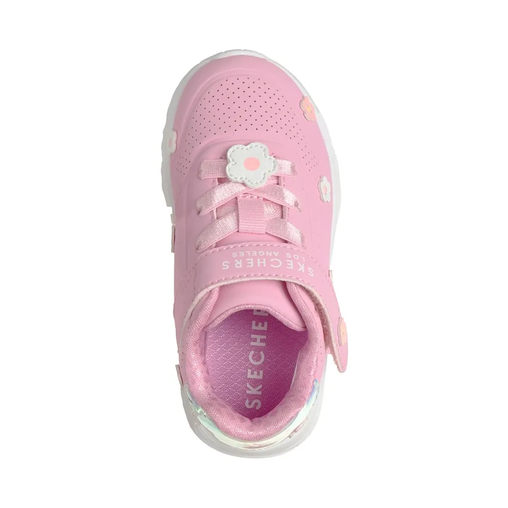 Skechers Uno Lite “Mini Bloom Sneaker Pink” (310427NPKMT)