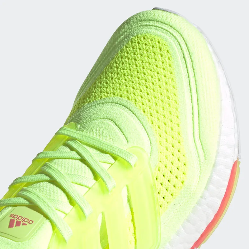 adidas Ultraboost 21 Hi-Res Yellow / Cloud White / Hazy Rose (FY0398)