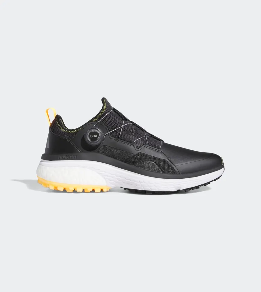adidas Solarmotion BOA Golfschoenen Core Black / Dark Silver Metallic / Solar Gold (GV9389)