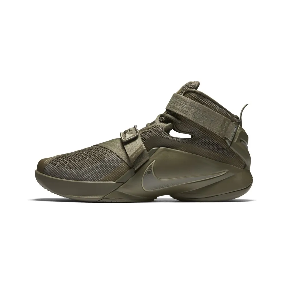 LeBron Soldier 9 “Army Green” Medium Olive/Neutral Olive-Medium Olive (749490-223)