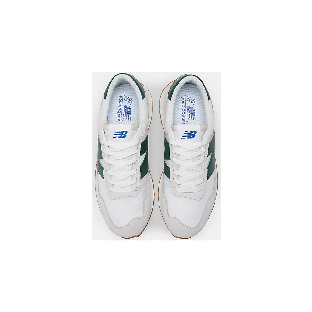 New Balance White & Green 237 (MS237RF)