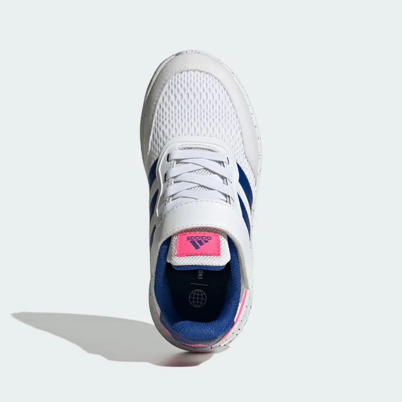 Adidas Nebzed Elastic Lace Top Strap Cloud White / Royal Blue / Lucid Pink (IG7250)