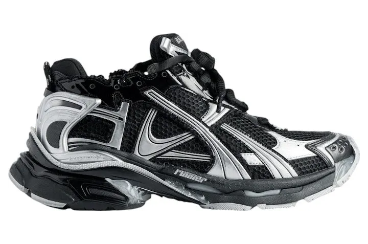 Balenciaga Runner Black Silver (772767W3RMU1100)