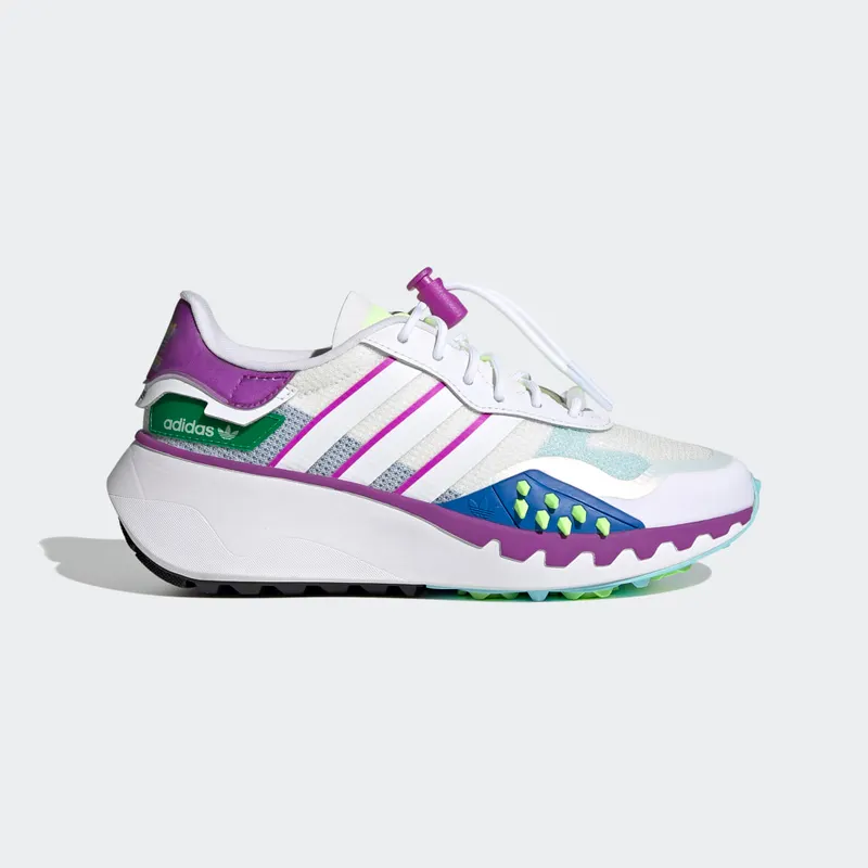 Adidas Choigo ‘White Shock Purple’ Cloud White/Cloud White/Shock Purple (FY6501)
