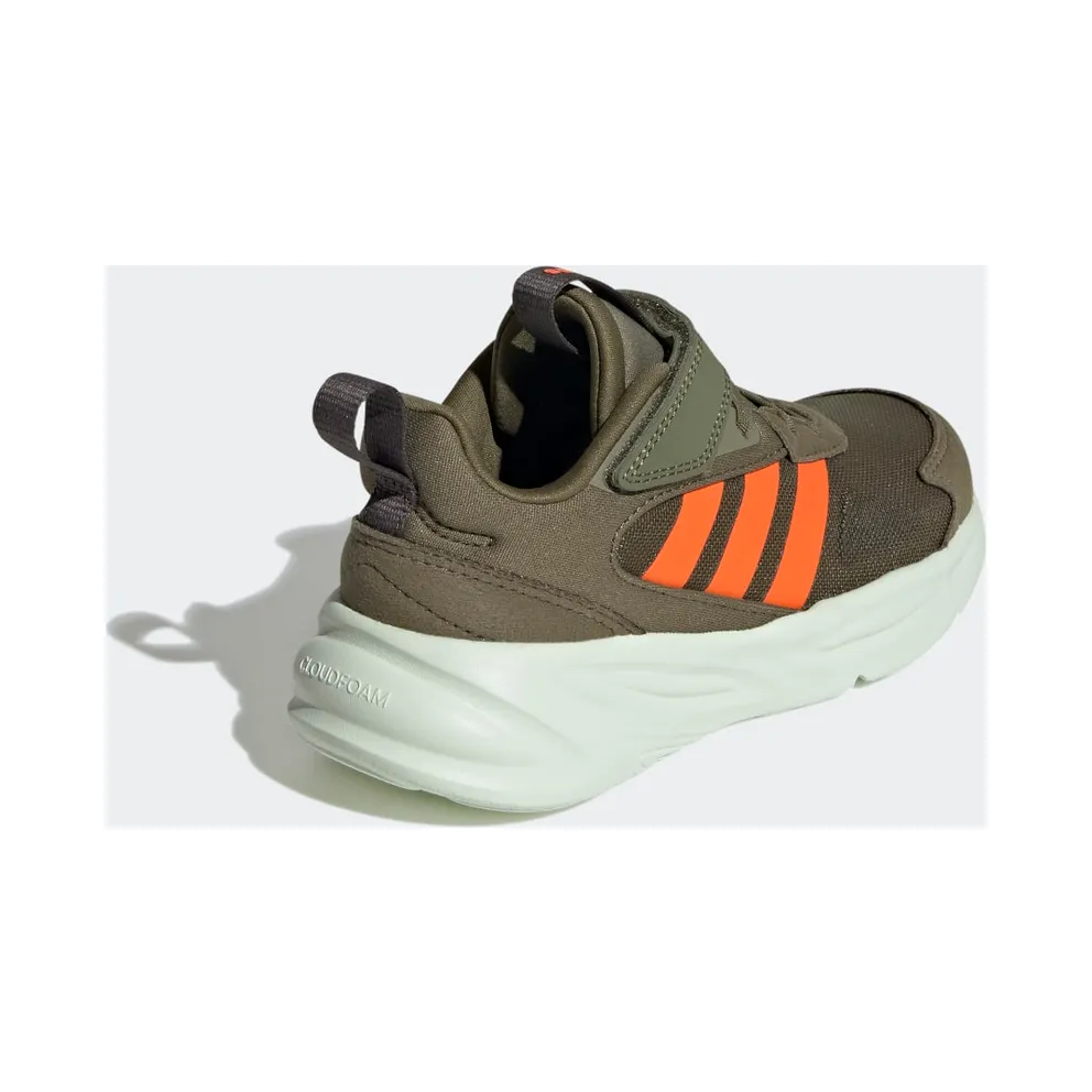 Adidas Ozelle Running Lifestyle Elastic Lace with Top Strap Focus Olive / Impact Orange / Linen Green (GY7112)