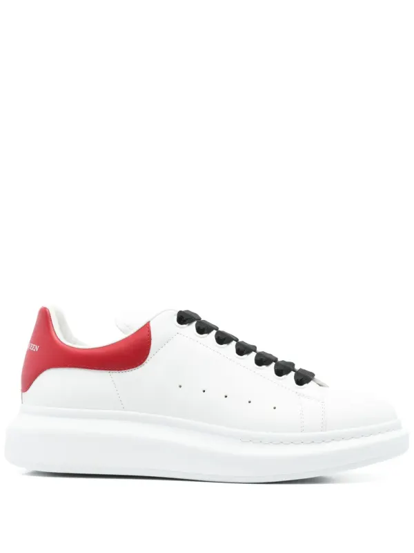Alexander McQueen Oversized leren – White (553680WIAEO)