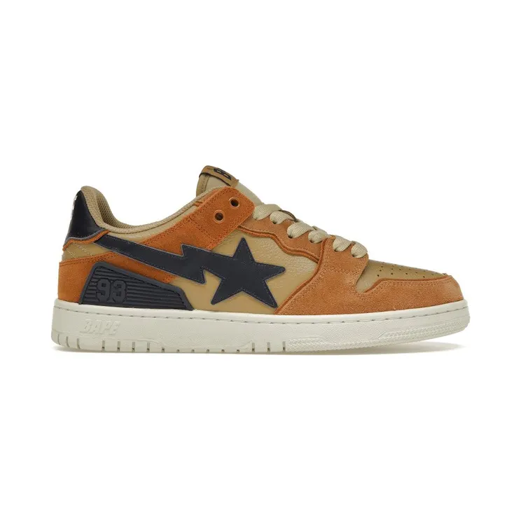 A Bathing Ape Bape SK8 Sta Beige (2022) (1I70-191-009)